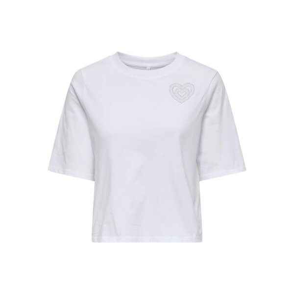 15343544_4699389_front Γυναικεία μπλούζα λευκή με καρδιά Only 15343544 - Image 5