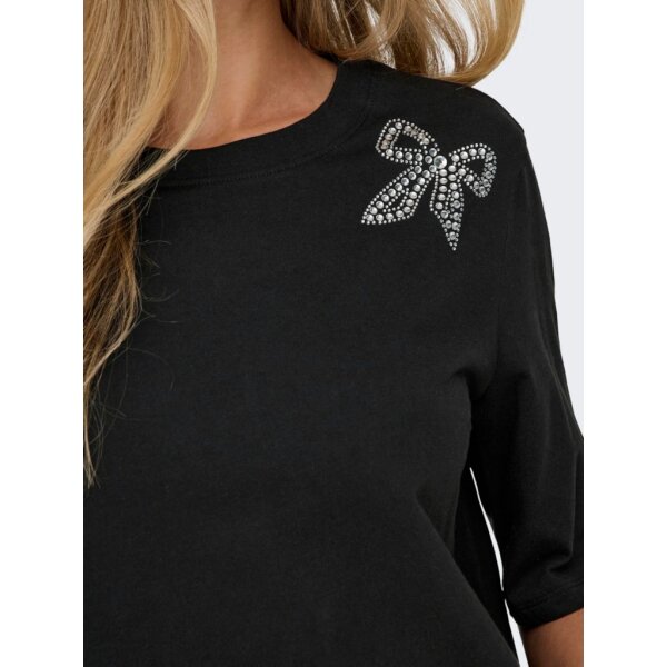 Γυναικεία μπλούζα μαύρη Only 15343544 - Image 4