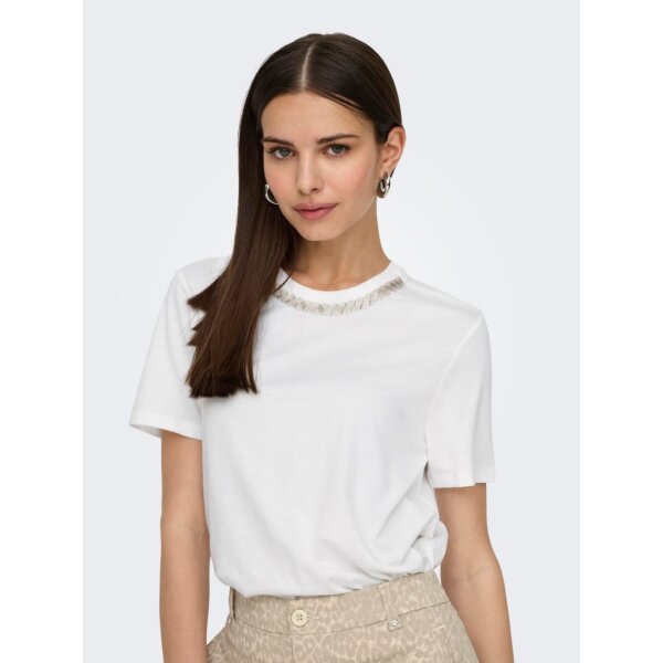 15343568_4699222_detail Γυναικεία μπλούζα λευκη με στρας Only 15343568 - Image 1