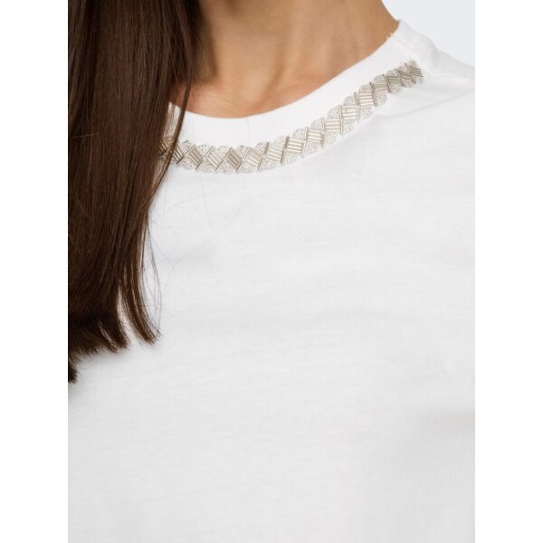 15343568_4699222_detail_1 Γυναικεία μπλούζα λευκη με στρας Only 15343568 - Image 5