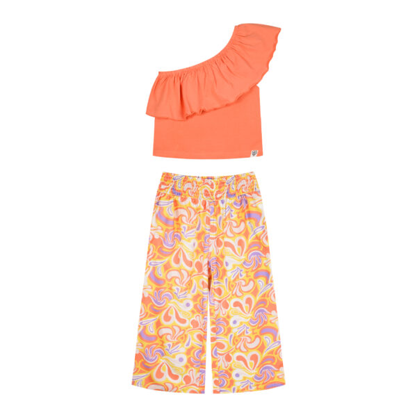 ΠΑΙΔΙΚΟ ΣΕΤ ΜΕ ΤΟΠ ΠΟΡΤΟΚΑΛΙ ΚΟΡΙΤΣΙ  ENERGIERS 16-225208-0 - Image 1