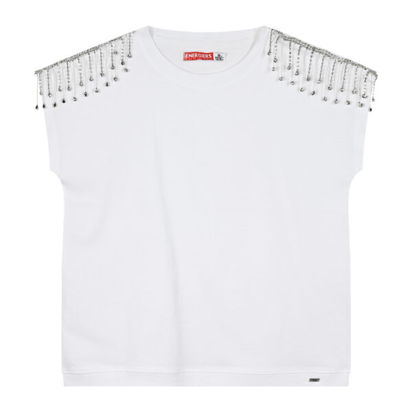 ΠΑΙΔΙΚΗ ΜΠΛΟΥΖΑ ΛΕΥΚΟ ΚΟΡΙΤΣΙ  ENERGIERS 16-225226-5 - Image 1