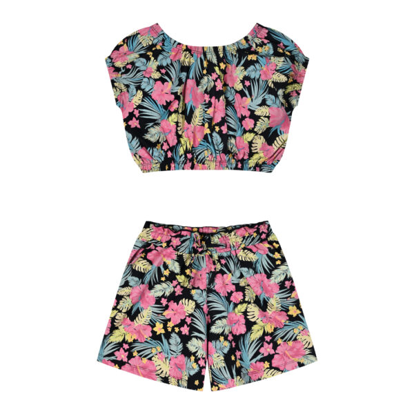 16-225291-0_212-01 ΠΑΙΔΙΚΟ ΣΕΤ ΣΟΡΤΣ  ΜΑΚΟ  FLORAL ΜΑΥΡΟ ΚΟΡΙΤΣΙ  ENERGIERS 16-225291-0 - Image 1