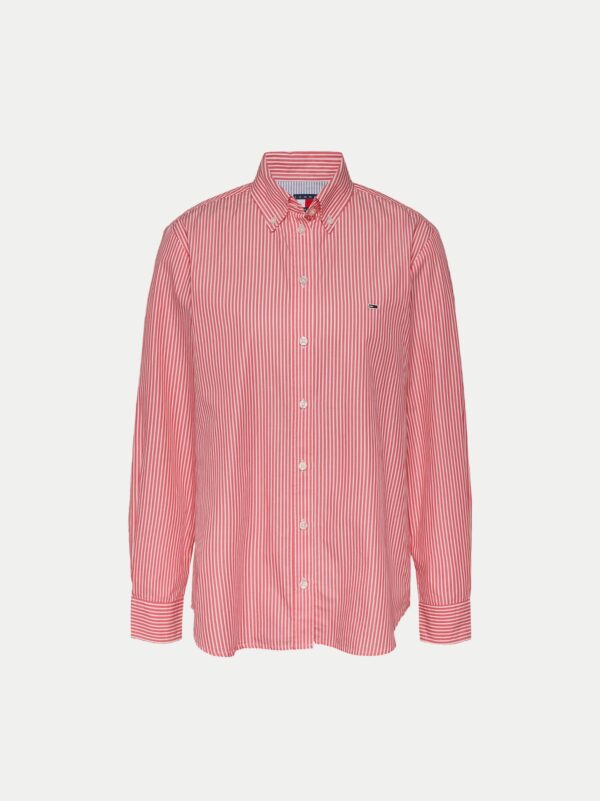 ΓΥΝΑΙΚΕΙΟ ΠΟΥΚΑΜΙΣΟ REG PINSTRIPE POPLIN SHIRT TOMMY JEANS DW0DW20290-0D4 - Image 3