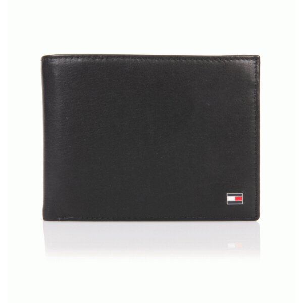 17773-1 Ανδρικό Πορτοφόλι TOMMY JEANS ETON CC AND COIN POCKET AM0AM00651 Μαύρο S/S25 - Image 1