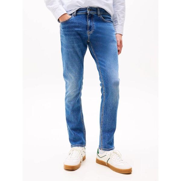Ανδρικό Παντελόνι Τζιν TOMMY JEANS SCANTON SLIM DM0DM21378 Μπλε - Image 5