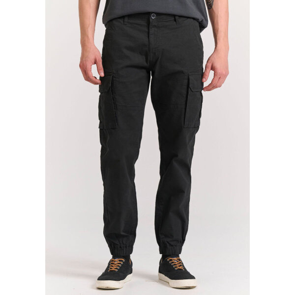 20250910050820_funky_buddha_panteloni_cargo_se_kanoniki_efarmogi_mayro_fbm011_030_02_black (1) Ανδρικό Παντελόνι GARGO FUNKY BUDDHA FBM011-030-02 Μαύρο - Image 1