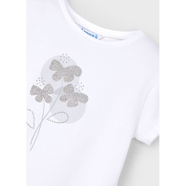 25-00174-075-L-6 ΠΑΙΔΙΚΗ ΜΠΛΟΥΖΑ ΛΕΥΚΟ ΚΟΡΙΤΣΙ MAYORAL 25-00174-075 - Image 3