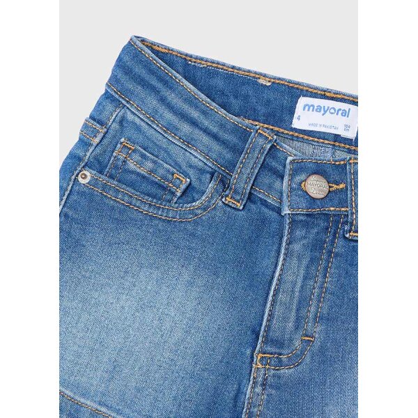 ΠΑΙΔΙΚΟ ΣΟΡΤΣ ΤΖΙΝ ΜΠΛΕ  ΚΟΡΙΤΣΙ MAYORAL 25-00236-076 - Image 4