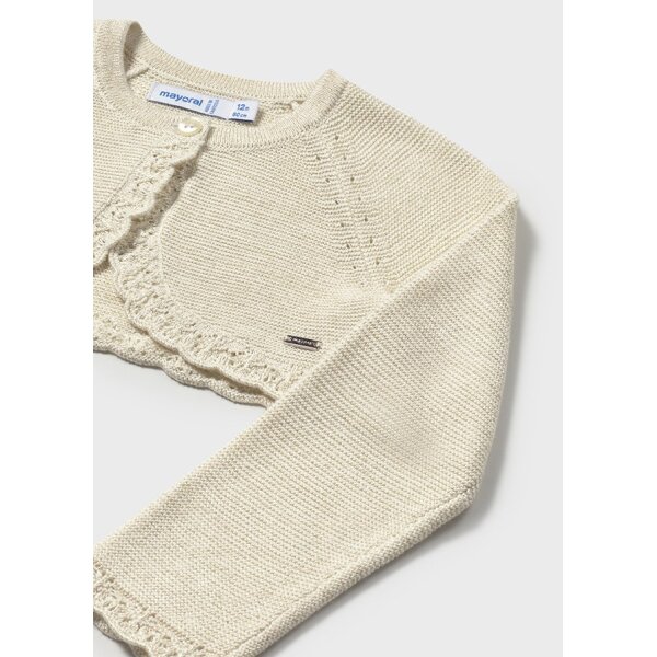 25-00306-044-L-6 ΠΑΙΔΙΚΟ ΜΠΟΛΕΡΟ ΧΡΥΣΟ ΚΟΡΙΤΣΙ MAYORAL 25-00306-044 - Image 3