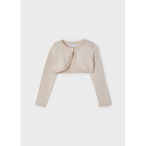 ΠΑΙΔΙΚΟ ΜΠΟΛΕΡΟ ΠΛΕΧΤΟ  ΚΟΡΙΤΣΙ MAYORAL 25-00320-087 - Image 1