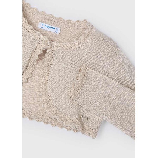 ΠΑΙΔΙΚΟ ΜΠΟΛΕΡΟ ΠΛΕΧΤΟ  ΚΟΡΙΤΣΙ MAYORAL 25-00320-087 - Image 4