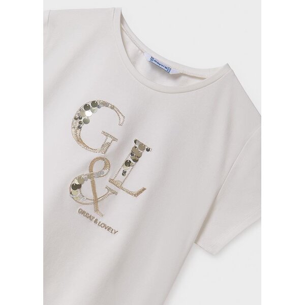 ΠΑΙΔΙΚΗ ΜΠΛΟΥΖΑ BASIC ΕΚΡΟΥ ΚΟΡΙΤΣΙ MAYORAL 25-00854-076 - Image 3