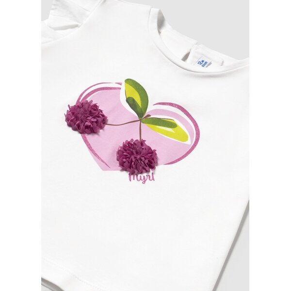 ΠΑΙΔΙΚΗ ΜΠΛΟΥΖΑ ΛΕΥΚΟ ΚΟΡΙΤΣΙ MAYORAL 25-01042-052 - Image 3