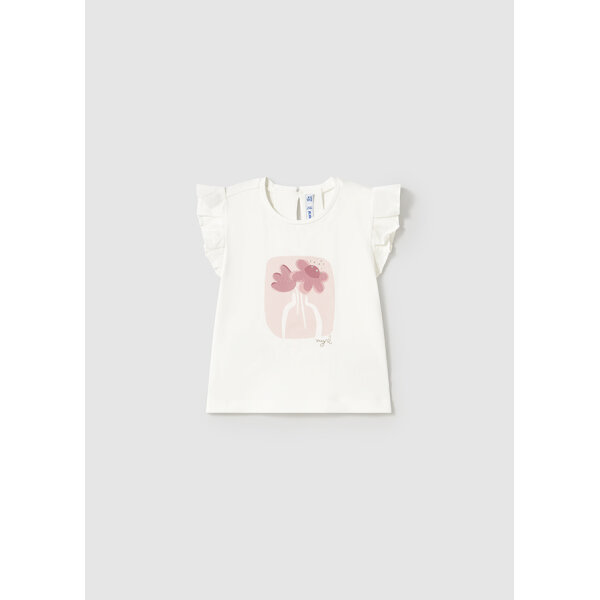 25-01042-053-L-4 ΠΑΙΔΙΚΗ ΜΠΛΟΥΖΑ ΑΜΠΙΓΕ ΕΚΡΟΥ ΚΟΡΙΤΣΙ MAYORAL 25-01042-053 - Image 1