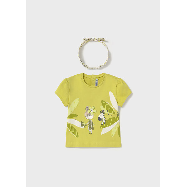 25-01044-057-L-4 ΠΑΙΔΙΚΗ ΜΠΛΟΥΖΑ ΜΕ ΣΤΕΚΑ ΜΟΥΣΤΑΡΔΙ ΚΟΡΙΤΣΙ MAYORAL 25-01044-057 - Image 1