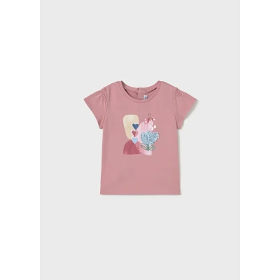 ΠΑΙΔΙΚΗ ΜΠΛΟΥΖΑ ΚΕΝΤΗΤΗ ΡΟΖ ΚΟΡΙΤΣΙ MAYORAL 25-01049-071