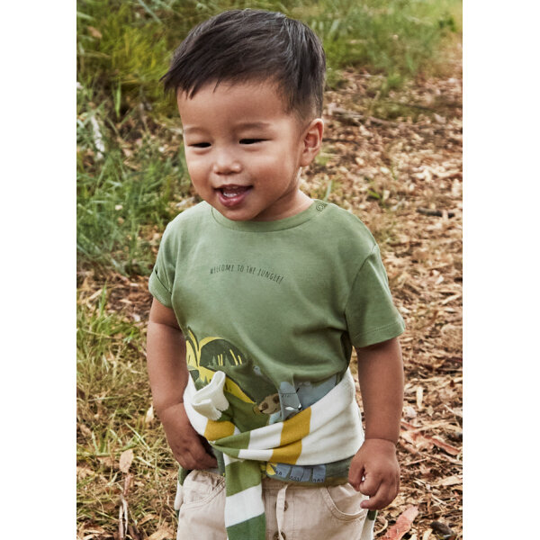 ΠΑΙΔΙΚΗ ΜΠΛΟΥΖΑ ΜΕ ΤΥΠΩΜΑ ΧΑΚΙ ΑΓΟΡΙ  MAYORAL 25-01057-023 - Image 2