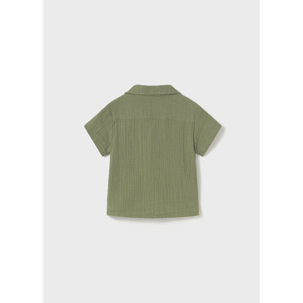 ΠΑΙΔΙΚΟ ΠΟΥΚΑΜΙΣΟ ΓΚΟΦΡΕ ΠΡΑΣΙΝΟ ΑΓΟΡΙ MAYORAL 25-01111-083 - Image 3