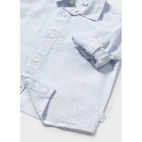 ΠΑΙΔΙΚΟ ΠΟΥΚΑΜΙΣΟ ΛΙΝΟ ΓΑΛΑΖΙΟ ΜΠΛΕ ΑΓΟΡΙ MAYORAL 25-01116-087 - Image 2