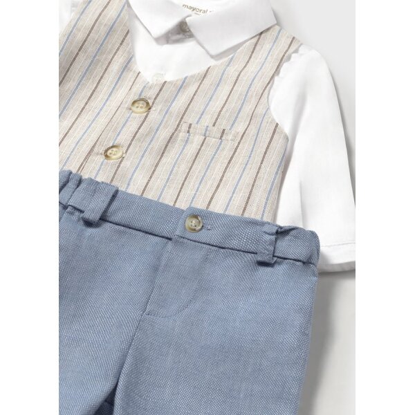 25-01212-058-L-6 ΒΡΕΦΙΚΟ ΣΕΤ ΜΕ ΒΕΡΜΟΥΔΑ ΚΑΙ ΓΙΛΕΚΟ ΜΠΛΕ ΑΓΟΡΙ MAYORAL 25-01212-058 - Image 5