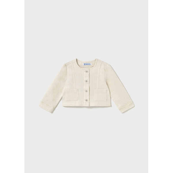 25-01460-036-L-4 ΠΑΙΔΙΚΗ ΖΑΚΕΤΑ ΜΑΚΟ ΜΠΕΖ ΚΟΡΙΤΣΙ MAYORAL 25-01460-036 - Image 1