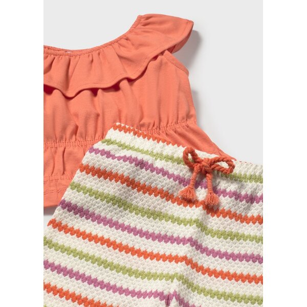 25-01575-067-L-6 ΠΑΙΔΙΚΟ ΣΕΤ ΜΕ ΠΑΝΤΕΛΟΝΙ ΠΛΕΧΤΟ ΠΟΡΤΟΚΑΛΙ ΚΟΡΙΤΣΙ MAYORAL 25-01575-067 - Image 4