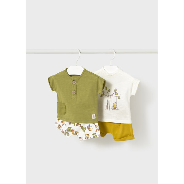 25-01611-021-L-4 ΒΡΕΦΙΚΟ ΣΕΤ ΜΑΚΟ 4 ΤΕΜΑΧΙΑ ΜΕ ΒΕΡΜΟΥΔΑ ΑΓΟΡΙ MAYORAL 25-01611-021 - Image 1