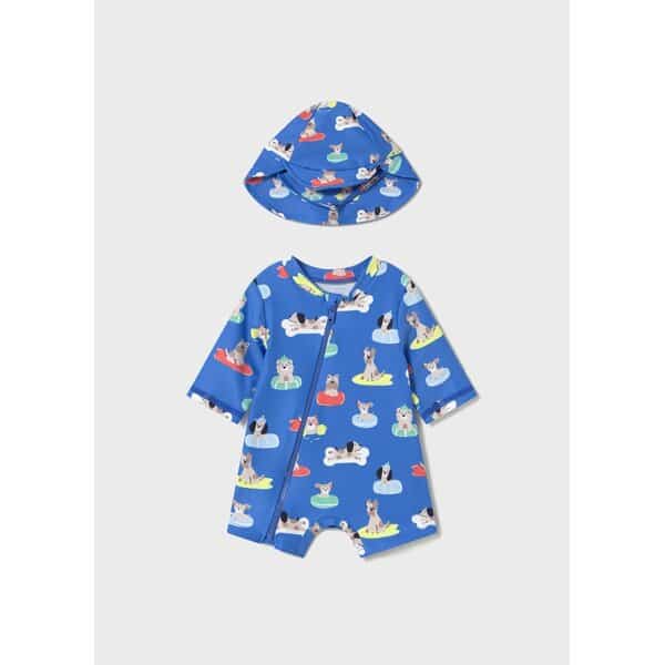 25-01619-077-L-4 ΒΡΕΦΙΚΟ ΟΛΟΣΩΜΟ ΜΑΓΙΩ ΜΕ ΚΑΠΕΛΟ ΑΓΟΡΙ MAYORAL 25-01619-077 - Image 1