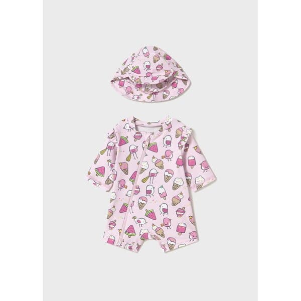 25-01619-078-L-4 ΒΡΕΦΙΚΟ ΟΛΟΣΩΜΟ ΜΑΓΙΩ ΜΕ ΚΑΠΕΛΟ ΚΟΡΙΤΣΙ MAYORAL 25-01619-078 - Image 1