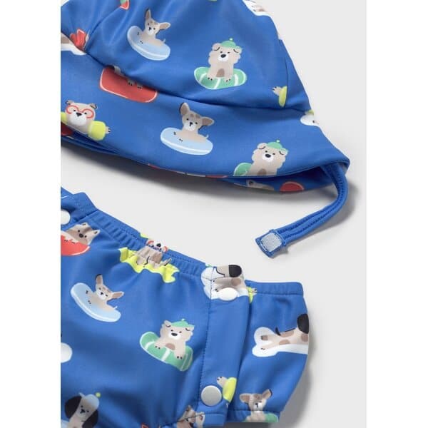 25-01620-077-L-6 ΒΡΕΦΙΚΟ  ΜΑΓΙΩ ΜΕ ΚΑΠΕΛΟ ΑΓΟΡΙ ΜΠΛΕ MAYORAL 25-01620-077 - Image 4