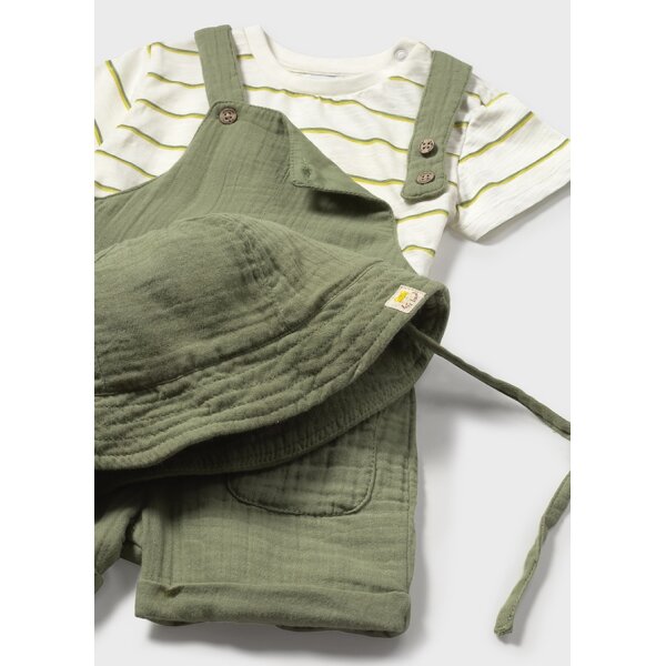 ΠΑΙΔΙΚΗ ΣΑΛΟΠΕΤΑ ΓΚΟΦΡΕ ΤΡΙΑ ΤΜΧ ΠΡΑΣΙΝΟ ΑΓΟΡΙ  MAYORAL 25-01649-014 - Image 2