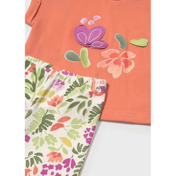 25-01738-034-L-6 ΠΑΙΔΙΚΟ ΣΕΤ ΚΟΛΑΝ FLORAL ΠΟΡΤΟΚΑΛΙ ΚΟΡΙΤΣΙ MAYORAL 25-01738-034 - Image 2