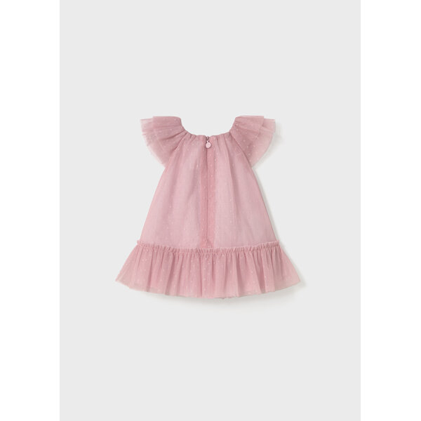 ΒΡΕΦΙΚO ΦΟΡΕΜΑ ΜΕ ΤΟΥΛΙ ΡΟΖ MAYORAL 25-01850-018 - Image 3