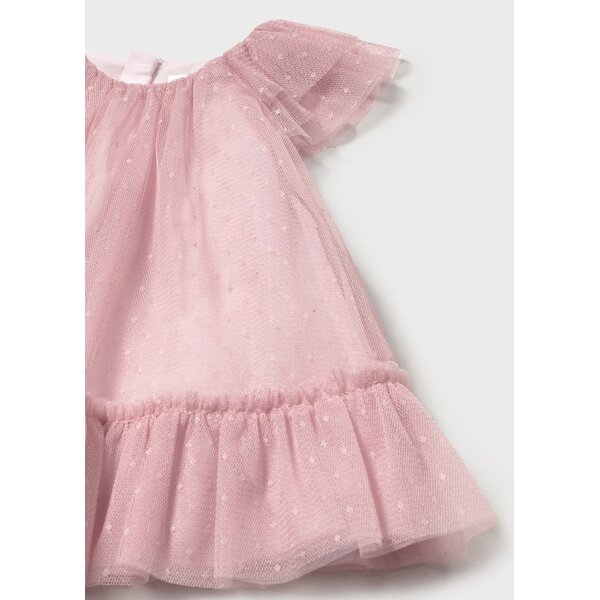 ΒΡΕΦΙΚO ΦΟΡΕΜΑ ΜΕ ΤΟΥΛΙ ΡΟΖ MAYORAL 25-01850-018 - Image 4
