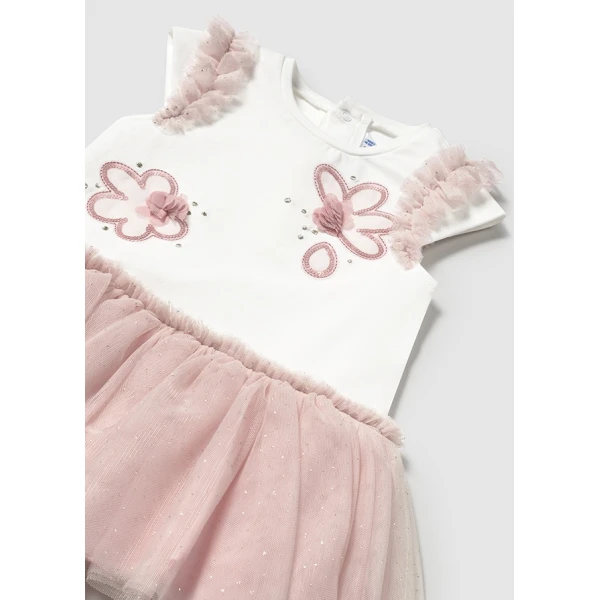 25-01904-023-L-6 ΠΑΙΔΙΚΟ ΦΟΡΕΜΑ ΜΕ ΤΟΥΛΙ ΡΟΖ ΚΟΡΙΤΣΙ MAYORAL 25-01904-023 - Image 2