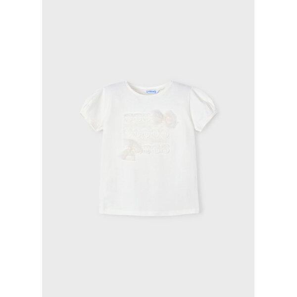 25-03001-047-L-4 - Αντιγραφή ΠΑΙΔΙΚΗ ΜΠΛΟΥΖΑ ΜΕ ΦΙΟΓΚΟΥΣ ΕΚΡΟΥ ΚΟΡΙΤΣΙ MAYORAL 25-03001-047 - Image 1