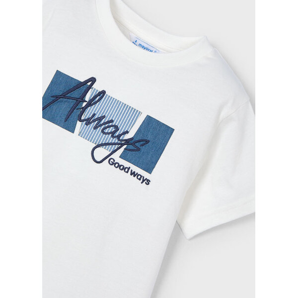 25-03025-094-L-6 ΠΑΙΔΙΚΗ ΜΠΛΟΥΖΑ ΛΕΥΚΟ ΑΓΟΡΙ MAYORAL 25-03025-094 - Image 3