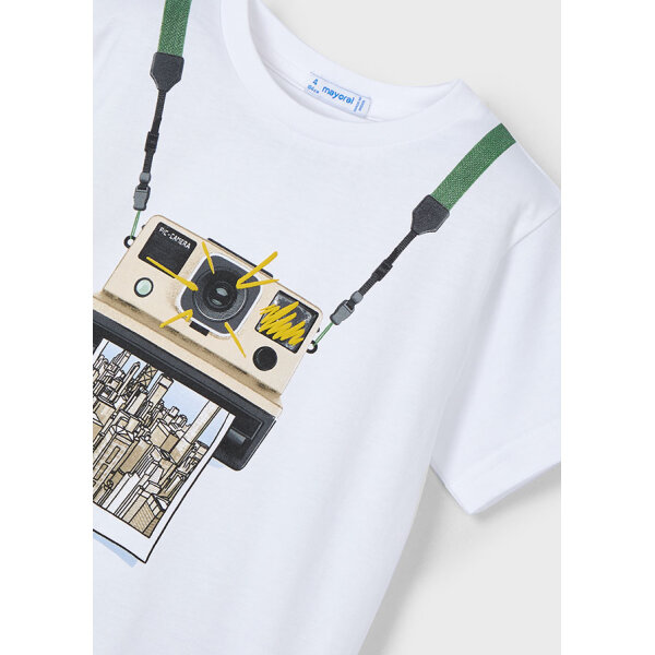 ΠΑΙΔΙΚΗ ΜΠΛΟΥΖΑ ΛΕΥΚΟ ΜΕ ΤΥΠΩΜΑ  ΑΓΟΡΙ MAYORAL 25-03044-085 - Image 4