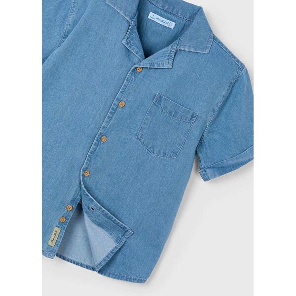 ΠΑΙΔΙΚΟ ΠΟΥΚΑΜΙΣΟ ΤΖΙΝ ΜΠΛΕ ΑΓΟΡΙ MAYORAL 25-03116-031 - Image 2