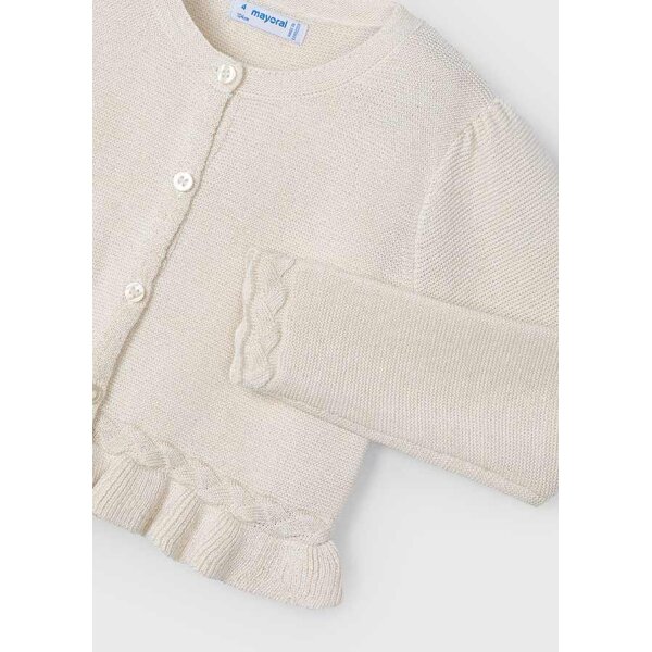 25-03374-083-L-6 ΠΑΙΔΙΚΗ ΖΑΚΕΤΑ ΠΛΕΧΤΗ ΕΚΡΟΥ ΚΟΡΙΤΣΙ MAYORAL 25-03374-083 - Image 4