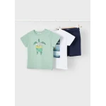 ΠΑΙΔΙΚΟ ΣΕΤ ΜΑΚΟ ΜΕ ΔΥΟ  ΜΠΛΟΥΖΕΣ ΠΡΑΣΙΝΟ ΑΓΟΡΙ MAYORAL 25-03610-027