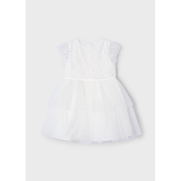 25-03914-051-L-4 ΠΑΙΔΙΚΟ ΦΟΡΕΜΑ ΜΕ ΠΟΥΛΙΕΣ ΕΚΡΟΥ ΚΟΡΙΤΣΙ MAYORAL 25-03914-051 - Image 2