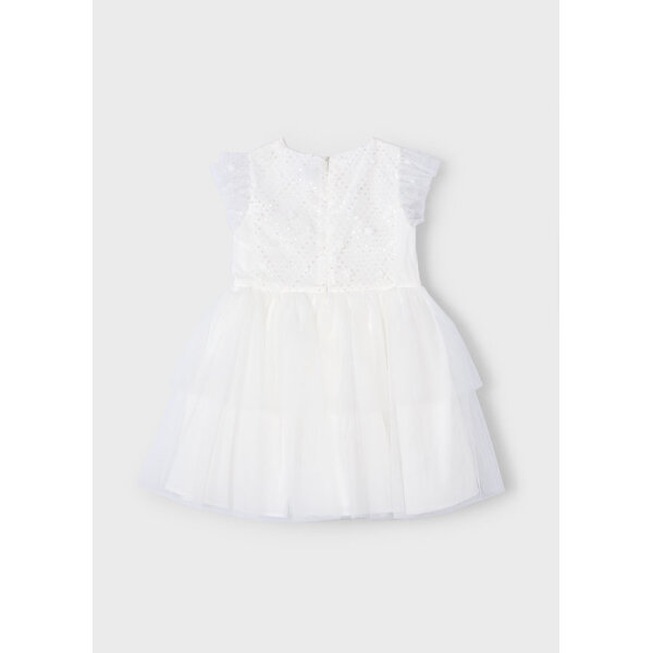 25-03914-051-L-5 ΠΑΙΔΙΚΟ ΦΟΡΕΜΑ ΜΕ ΠΟΥΛΙΕΣ ΕΚΡΟΥ ΚΟΡΙΤΣΙ MAYORAL 25-03914-051 - Image 1