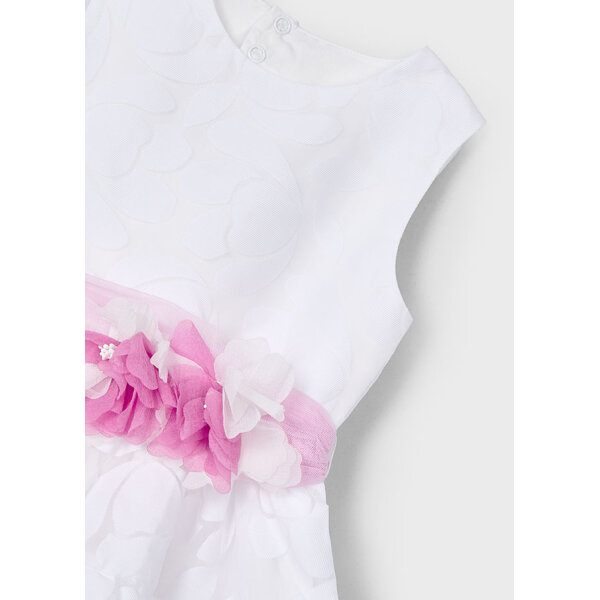 25-03918-065-L-6 ΠΑΙΔΙΚΟ ΦΟΡΕΜΑ ΝΤΕΒΟΡΕ ΛΕΥΚΟ ΚΟΡΙΤΣΙ MAYORAL 25-03918-065 - Image 4