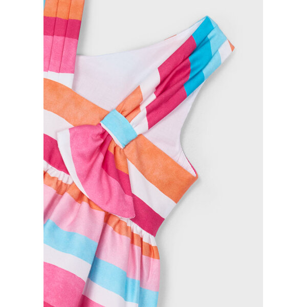 25-03920-057-L-6 ΠΑΙΔΙΚΟ ΦΟΡΕΜΑ ΜΕ ΡΙΓΕΣ ΠΟΛΥΧΡΩΜΟ ΚΟΡΙΤΣΙ MAYORAL 25-03920-057 - Image 5