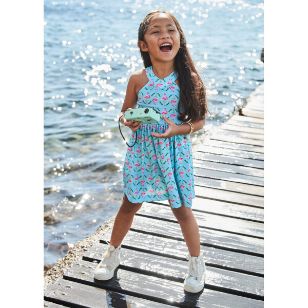 25-03938-039-L-2 ΠΑΙΔΙΚΟ ΦΟΡΕΜΑ ΜΑΚΟ ΦΛΑΜΙΓΚΟ ΓΑΛΑΖΙΟ ΚΟΡΙΤΣΙ MAYORAL 25-03938-039 - Image 1