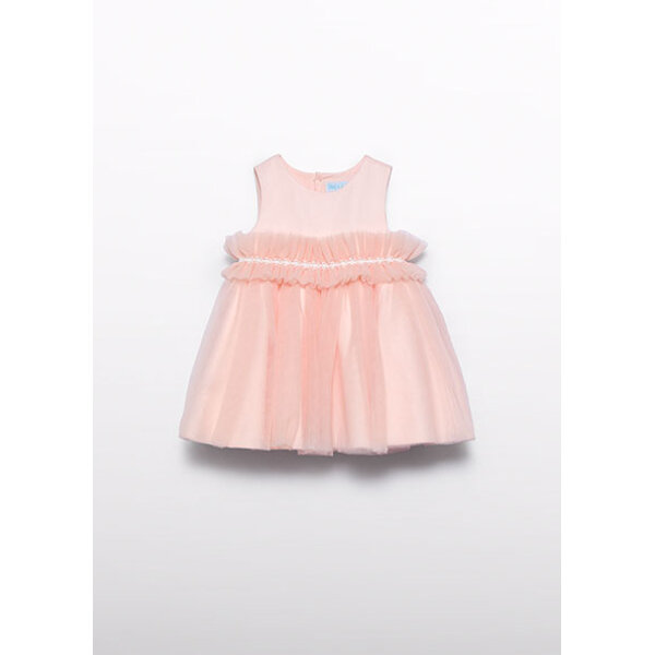 25-05011-002-M-4 Παιδικό Φόρεμα τούλι βολάν ABEL & LULA 25-05011-002 - Image 1