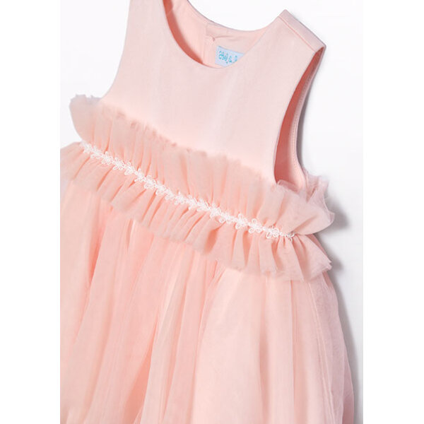 25-05011-002-M-6 Παιδικό Φόρεμα τούλι βολάν ABEL & LULA 25-05011-002 - Image 4
