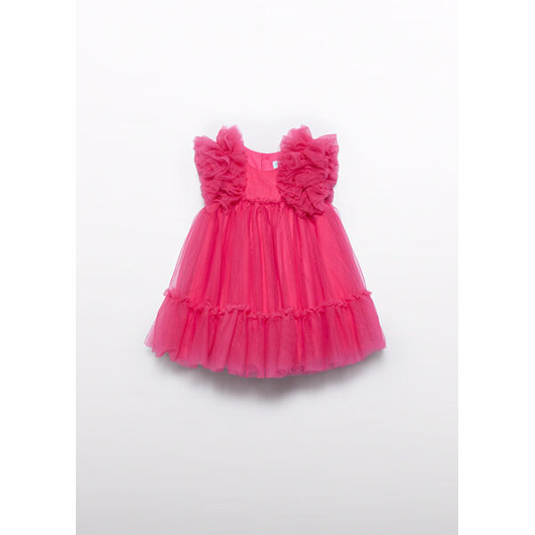 25-05029-092-M-4 Παιδικό Φόρεμα με τούλι ABEL & LULA 25-05029-092 - Image 2